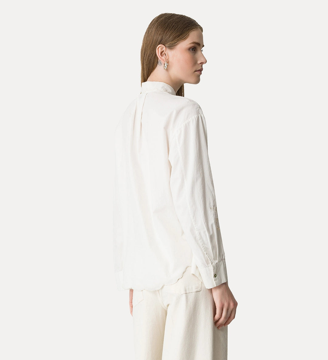 forte forte shirt "memoires d'enfance" embroidery masculine shirt