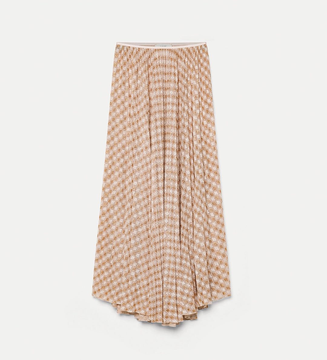 forte_forte pleated skirt in diamond jersey