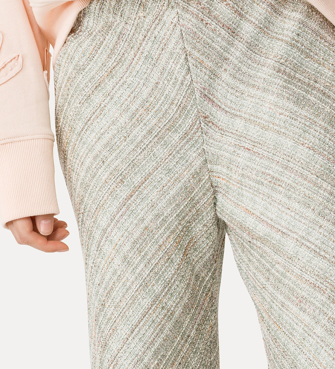 forte_forte lurex trousers lattementa