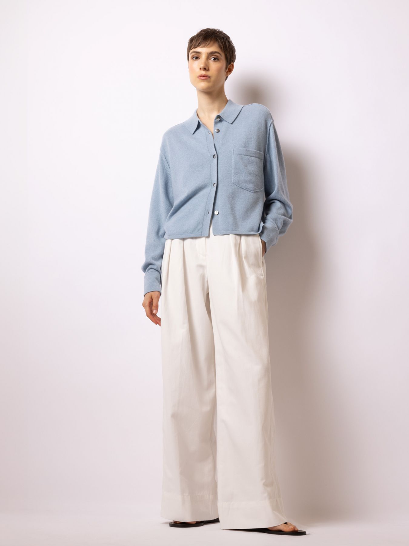 FTC Overshirt Washed Blue - Den Lille Ida - FTC