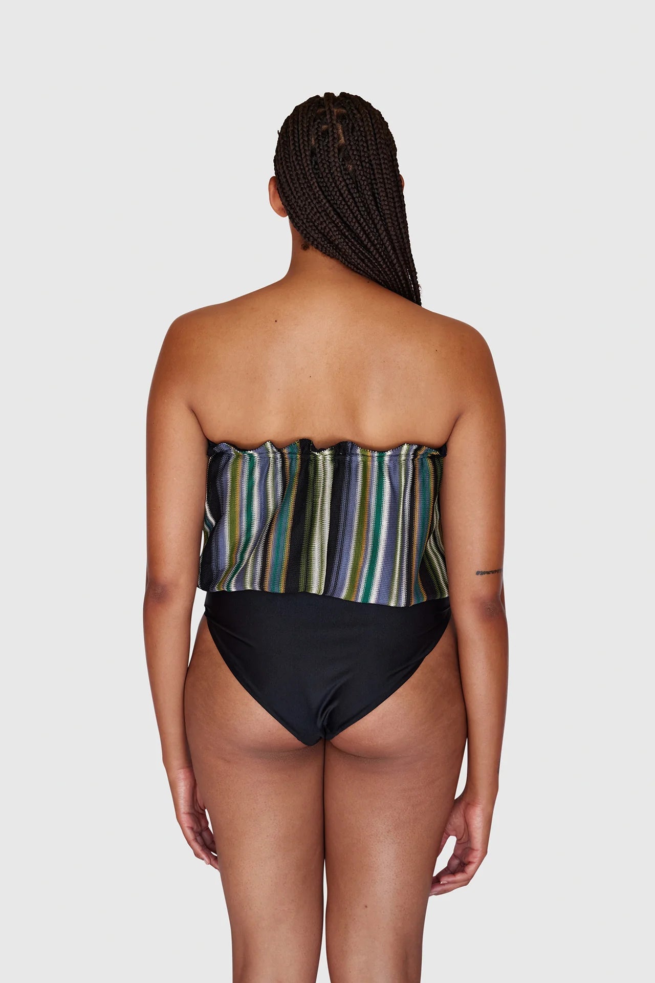 HANNE BLOCH STRIPE KNIT BANDEAU BADEDRAGT - Den Lille Ida - HANNE BLOCH