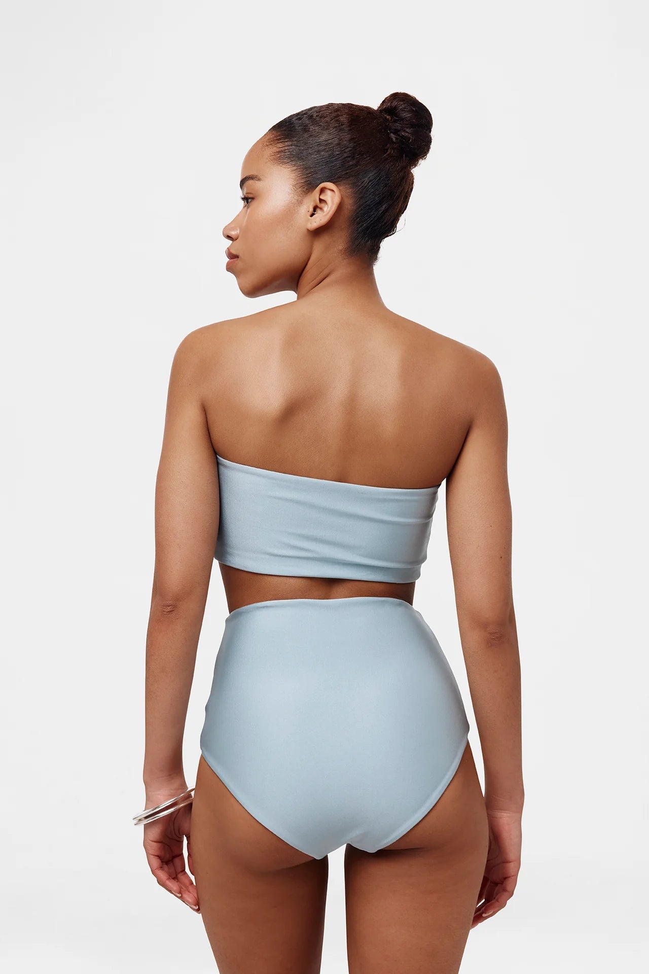 HANNE BLOCH BANDEAU TOP ICE BLUE - Den Lille Ida - Hanne Bloch
