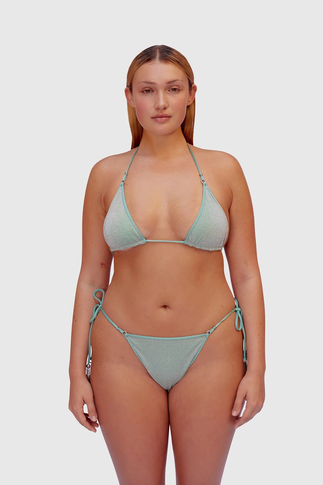 HANNE BLOCH OCEAN GLITTER TRIANGLE BIKINI - Den Lille Ida - HANNE BLOCH