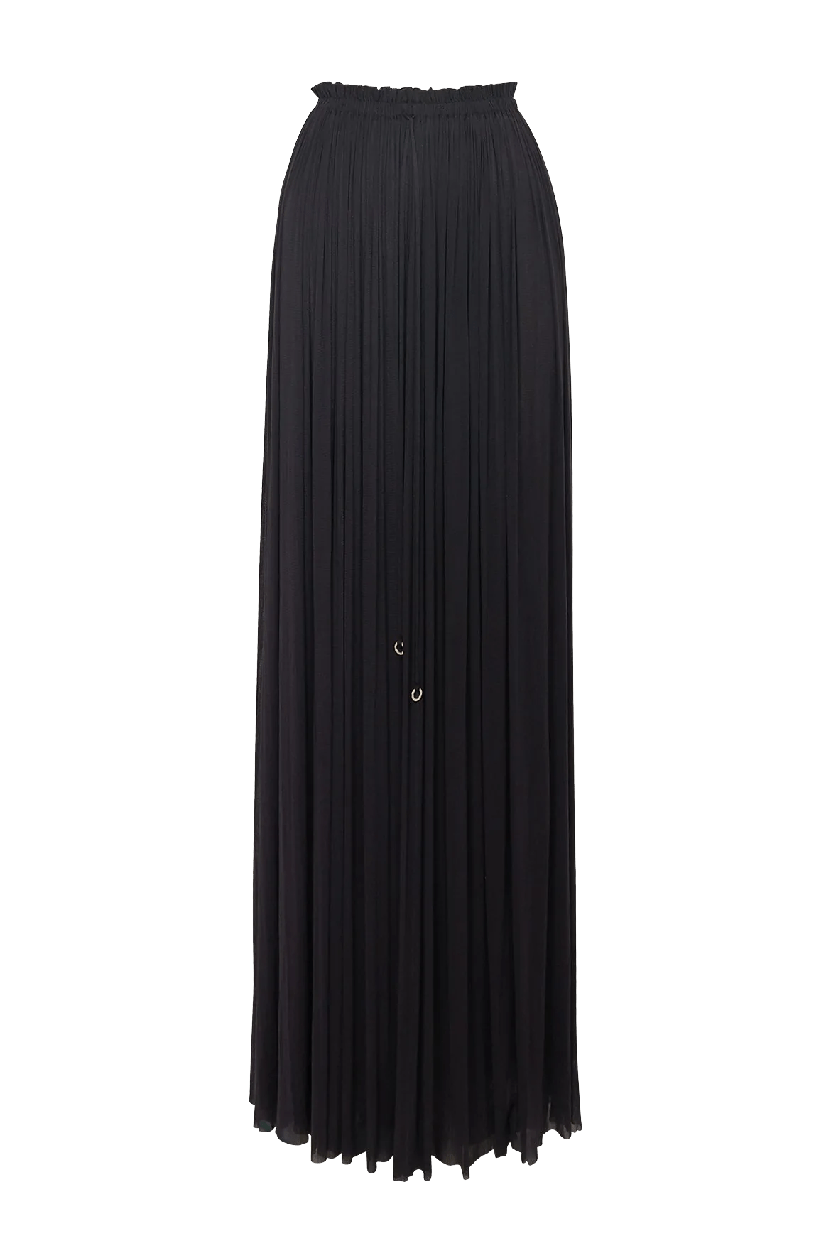 Hanne Bloch Silk Tulle Long Skirt Black - Den Lille Ida - HANNE BLOCH