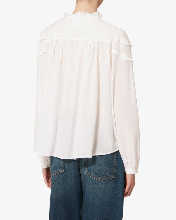 Isabel Marant Christa Top White - Den Lille Ida - Isabel Marant Étoile