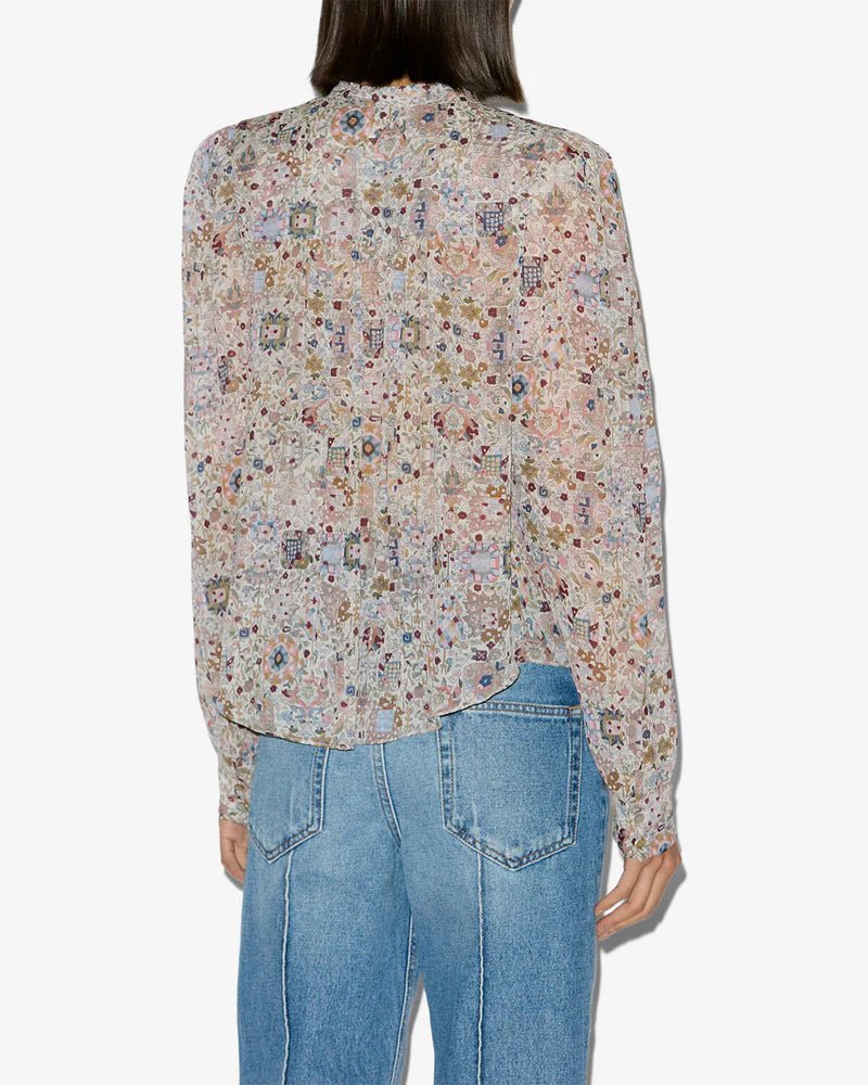 Isabel Marant shirt Noeline Ecru - Den Lille Ida - Isabel Marant Étoile