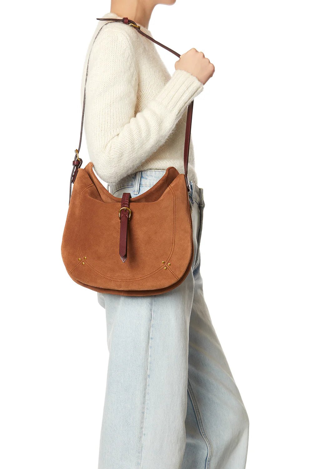 Jerome Dreyfuss Luis Split Suede Caramel - Den Lille Ida - Jérôme Dreyfuss