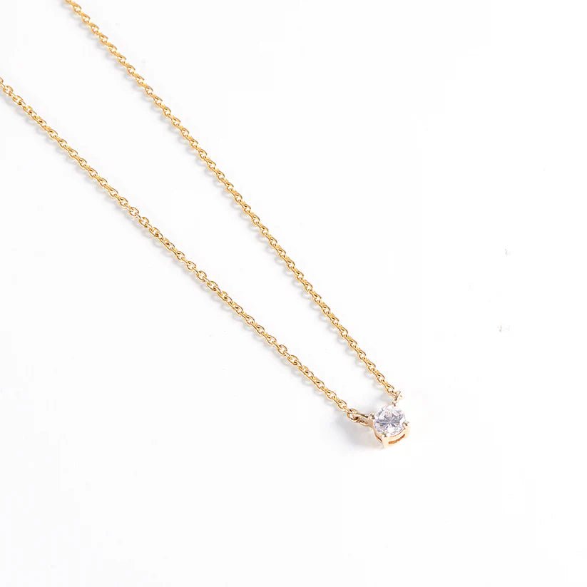 Le Soonar Solitaire Necklace With - Den Lille Ida - Le Soonar