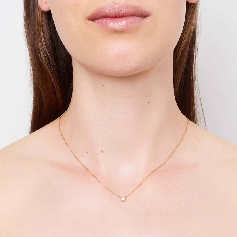 Le Soonar Solitaire Necklace With - Den Lille Ida - Le Soonar