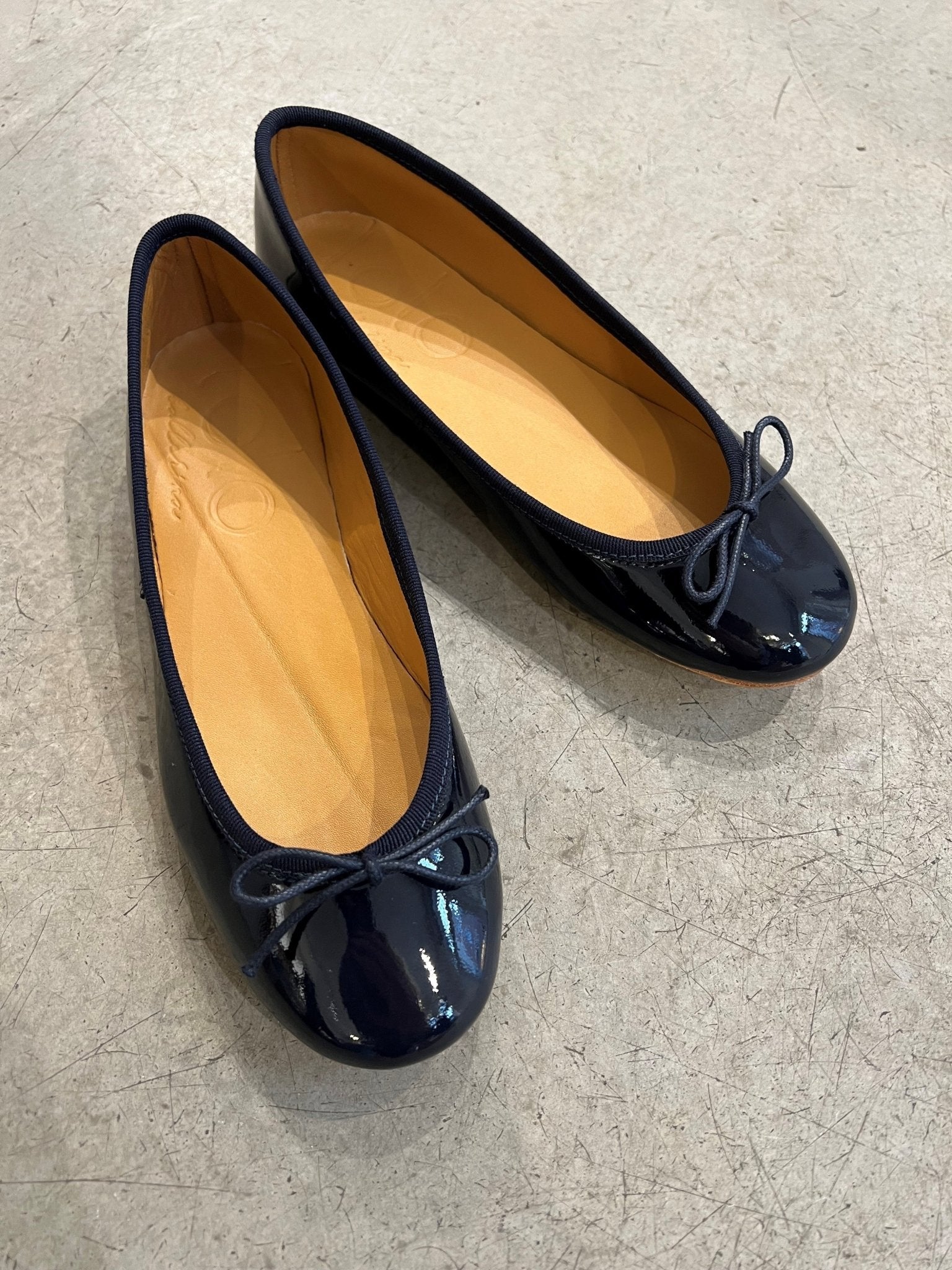 Lolo the Ballerina Capri Ballerina Patent Blue - Den Lille Ida - Lolo the Ballerina