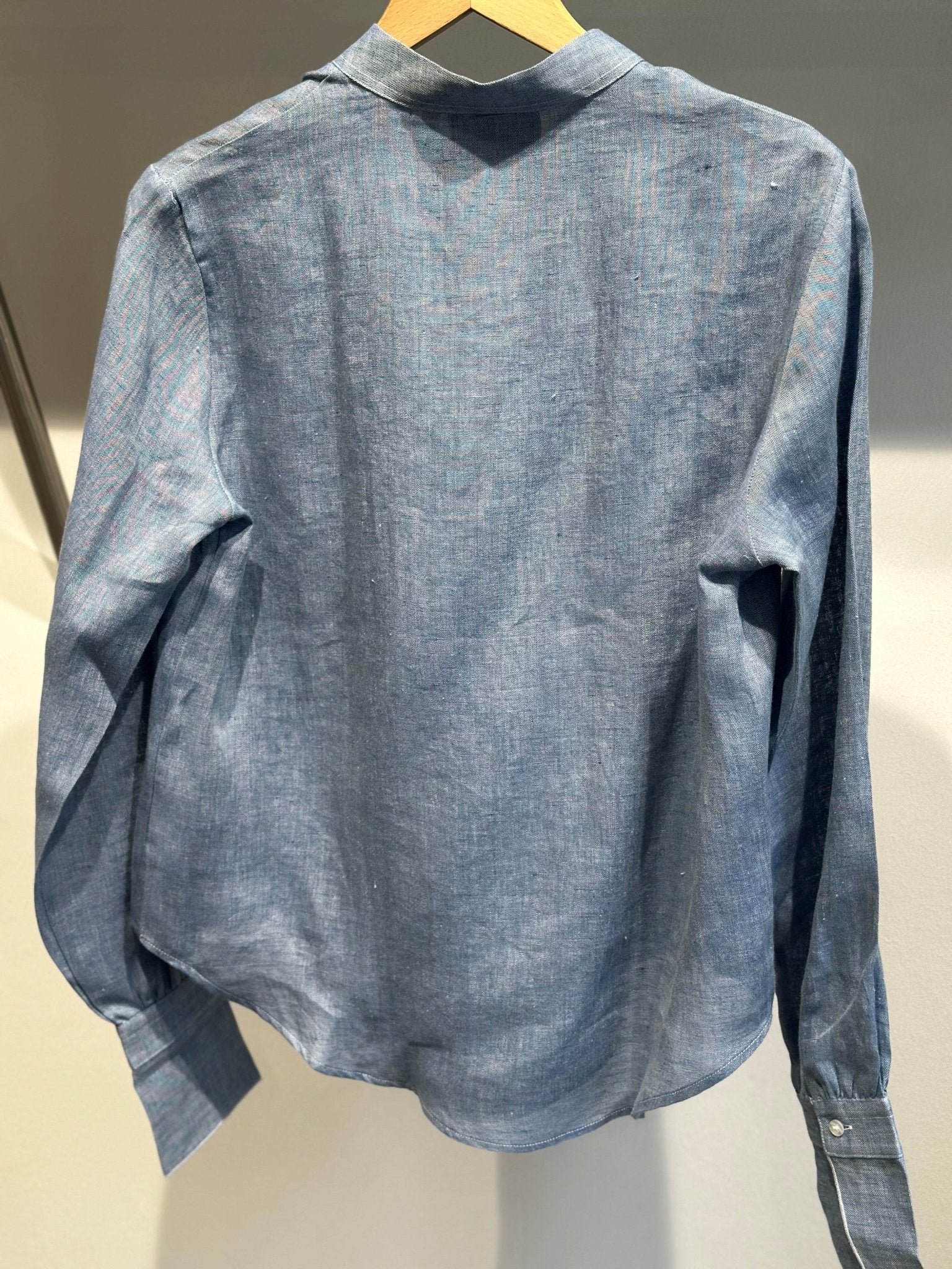Louise Rømern Freddie Sammi Jo L/S Blue Linen - Den Lille Ida - Louise Rømern Freddie