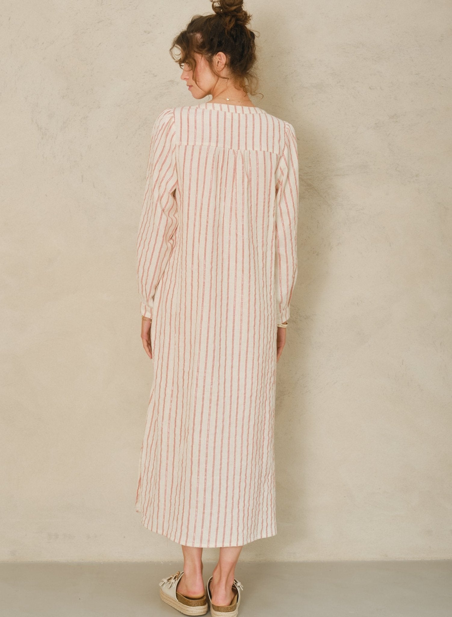 M.A.B.E. Myra Stripe Kaftan - Den Lille Ida - M.A.B.E