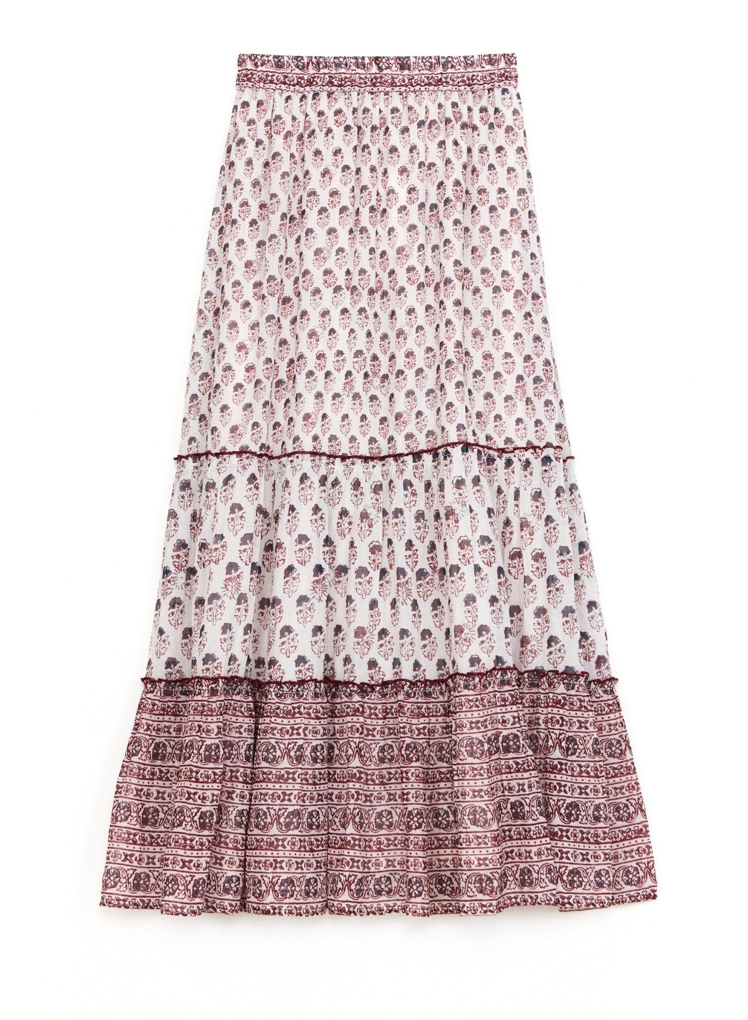 M.A.B.E. Kiki Print Maxi Skirt - Den Lille Ida - M.A.B.E