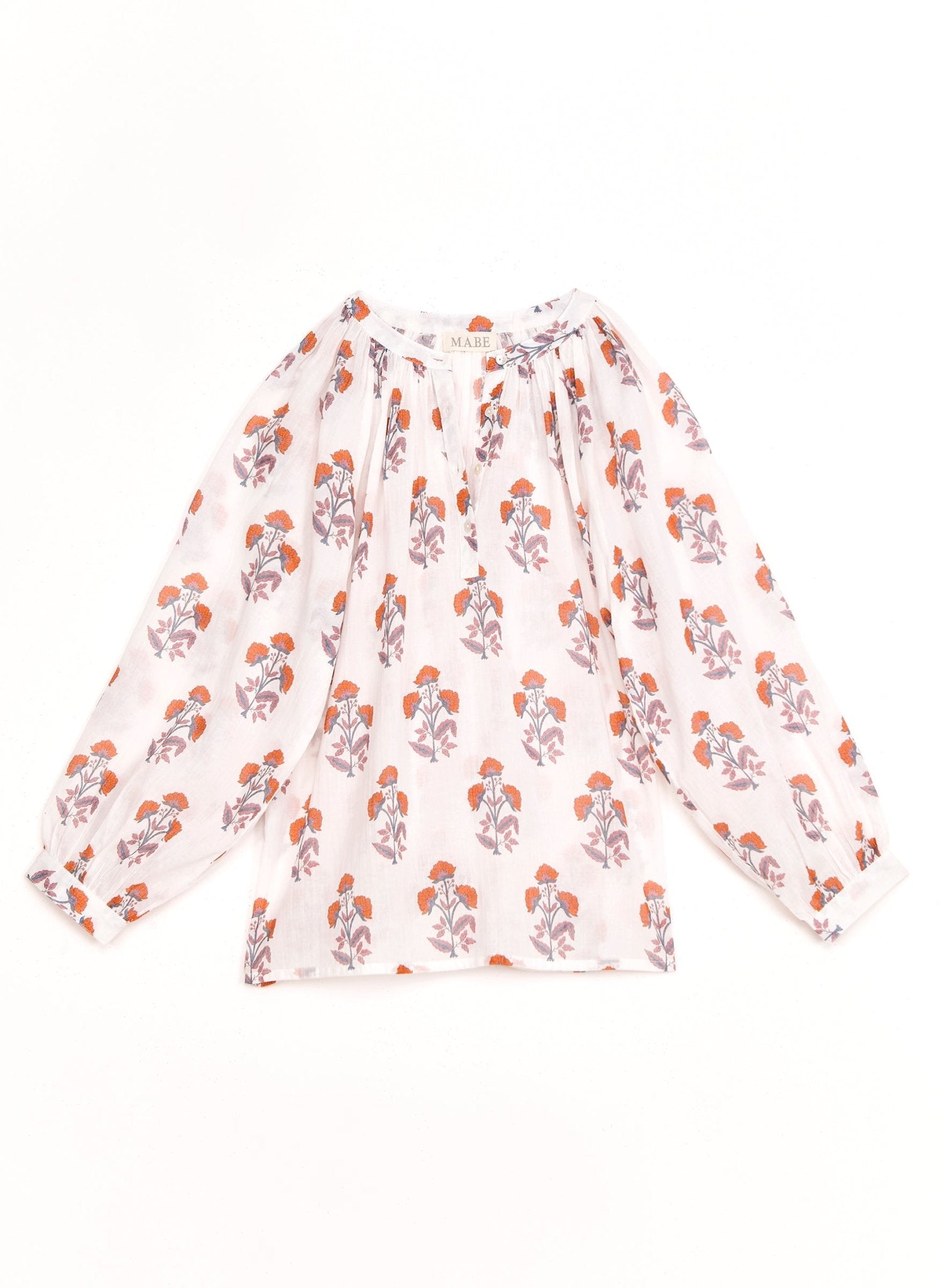 M.A.B.E. Cadi Print L/S Top - Den Lille Ida - M.A.B.E