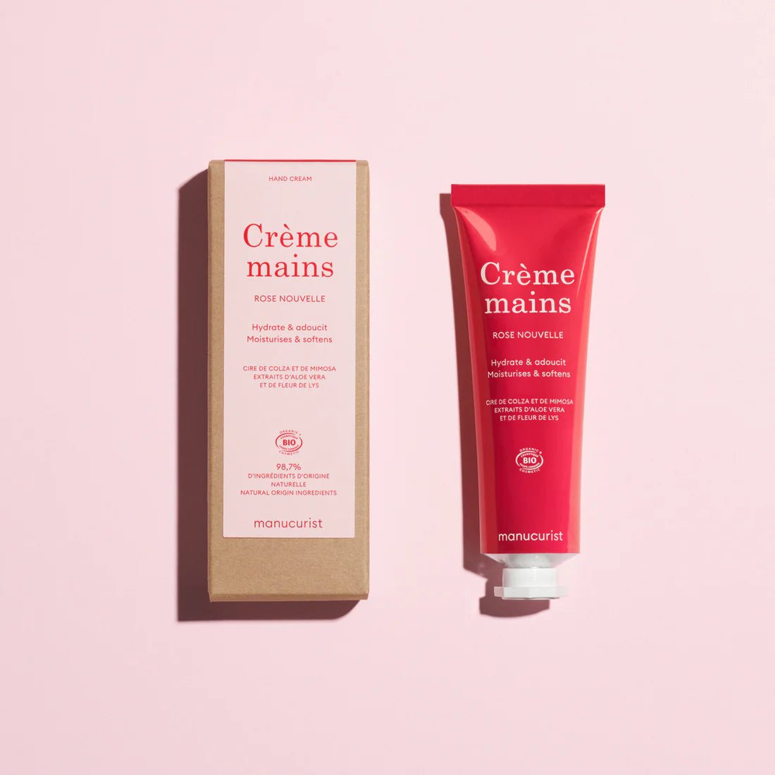 Manucurist Hand Cream Rose Nouvelle - Den Lille Ida - Manucurist