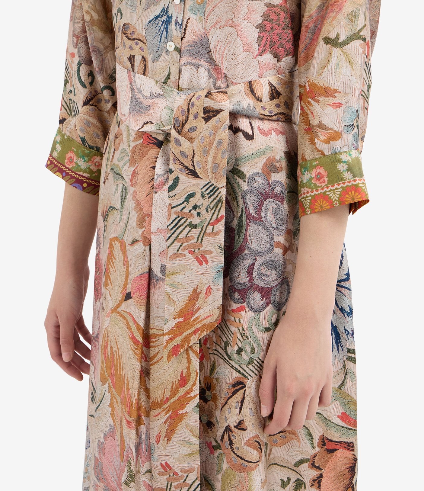 Pierre Louis Mascia Silk Dress Aloe - Den Lille Ida - Pierre - Louis Mascia
