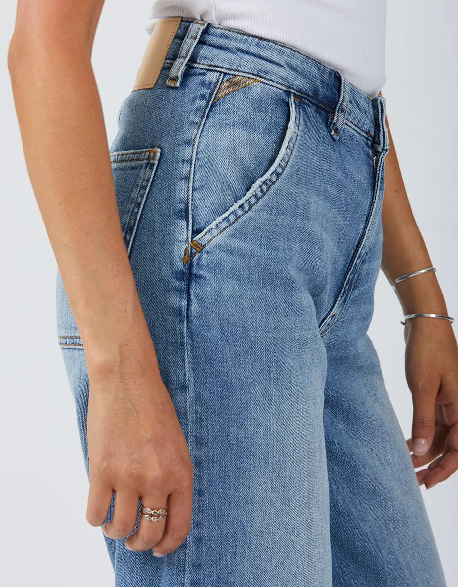 Reiko Pom Wide Jeans - Den Lille Ida - Reiko