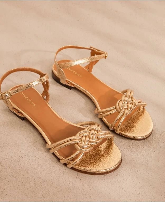 Rivecour sandal no 112 gold - Den Lille Ida - Rivecour