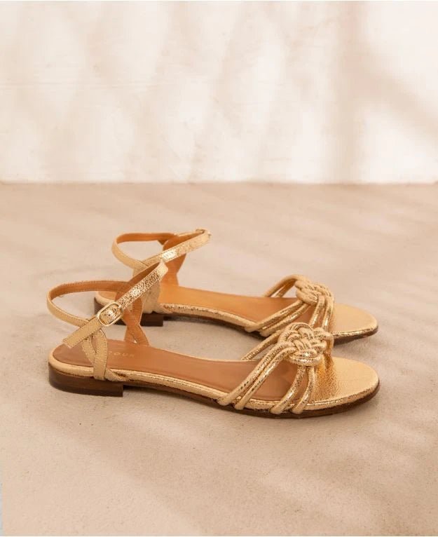 Rivecour sandal no 112 gold - Den Lille Ida - Rivecour