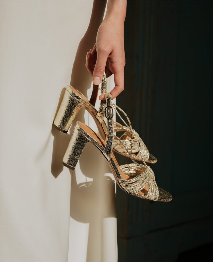Rivecour sandal no 778 Or Blanc - Den Lille Ida - Rivecour