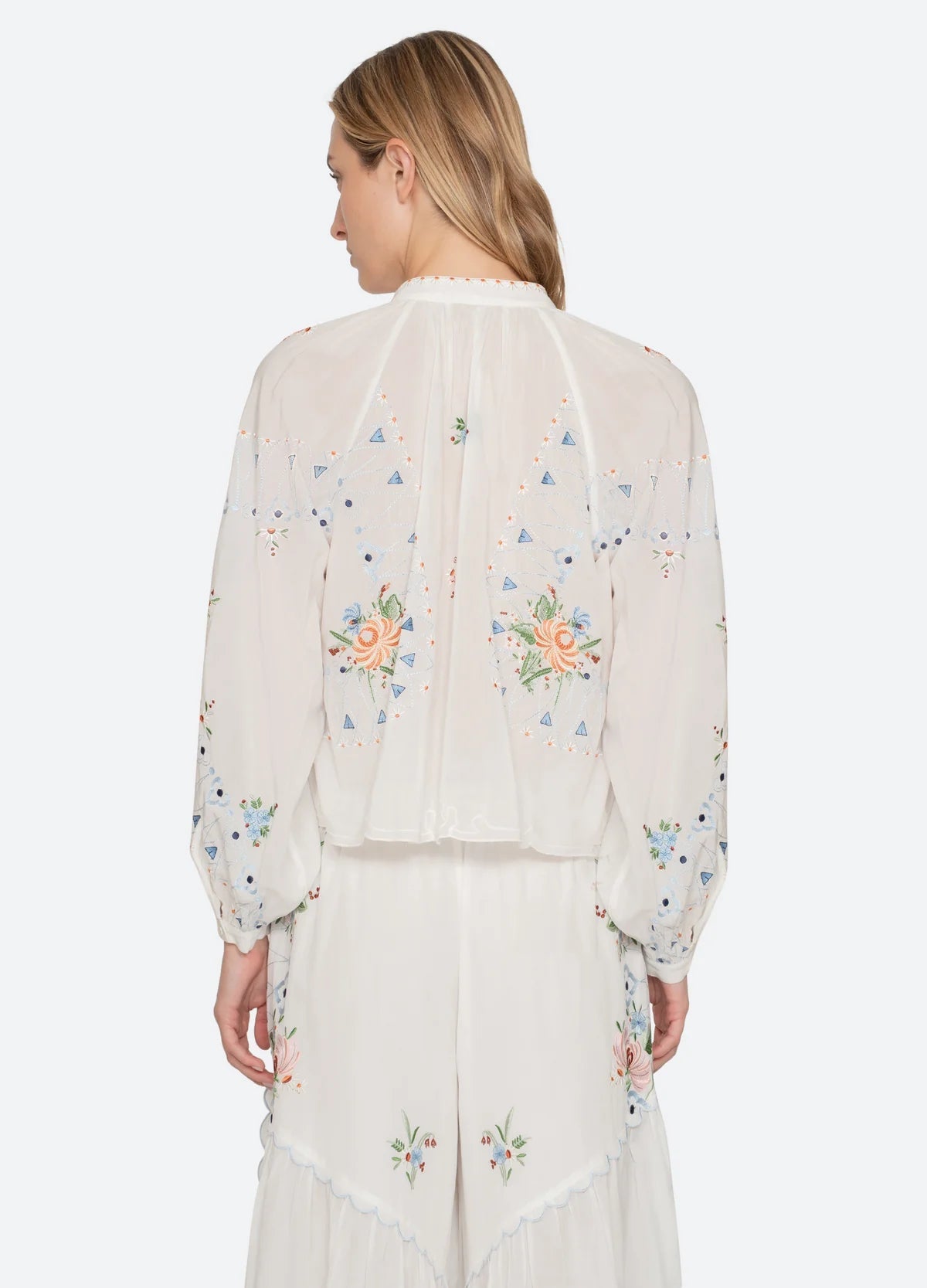 Sea New York Serafina Embroidery L/SLV Blouse - Den Lille Ida - Sea New York