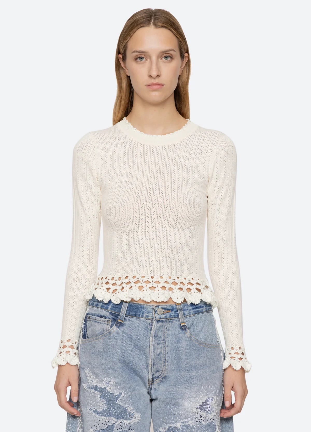 Sea New York Abbie Knit Cream - Den Lille Ida - Sea New York