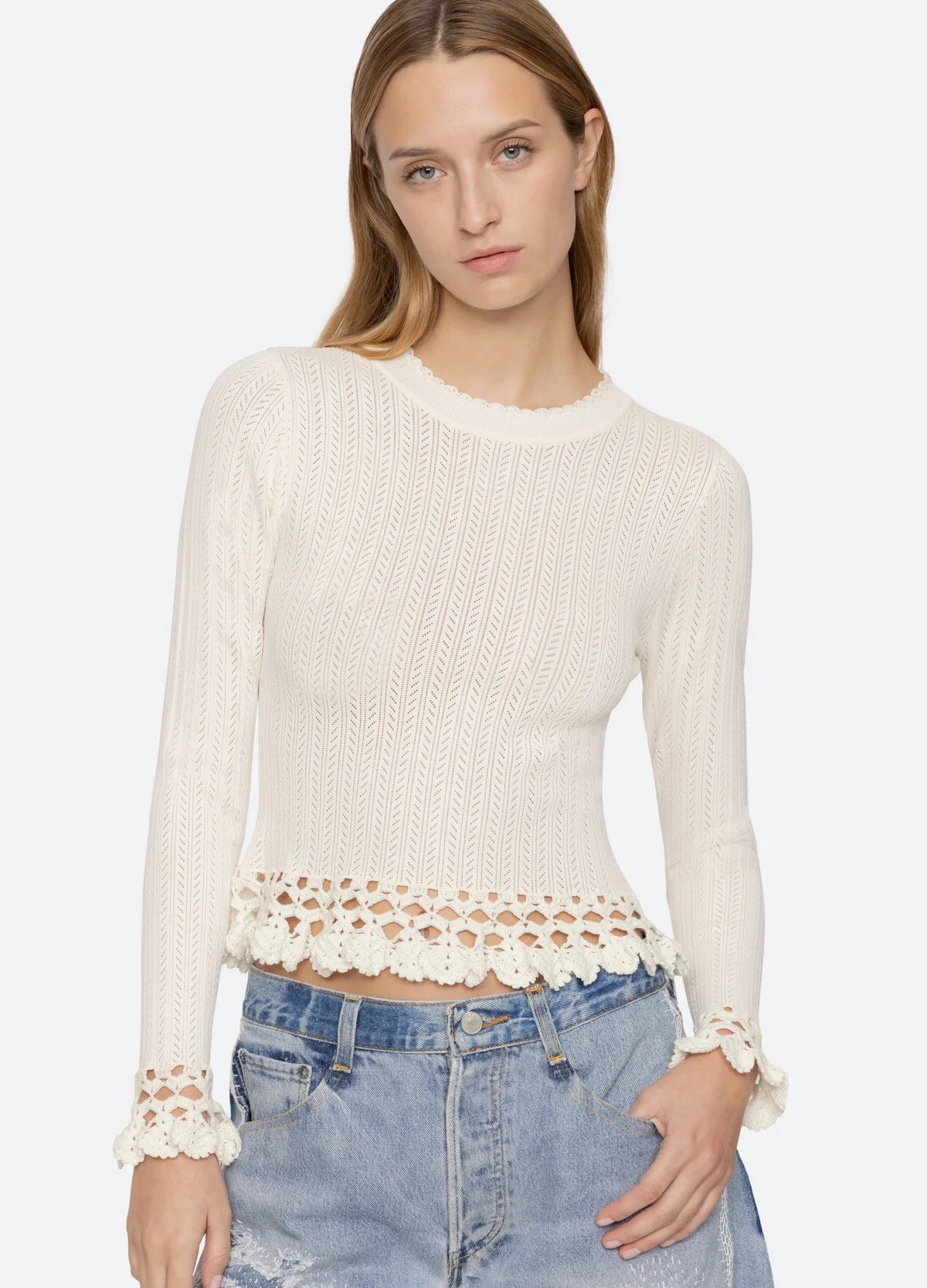 Sea New York Abbie Knit Cream - Den Lille Ida - Sea New York