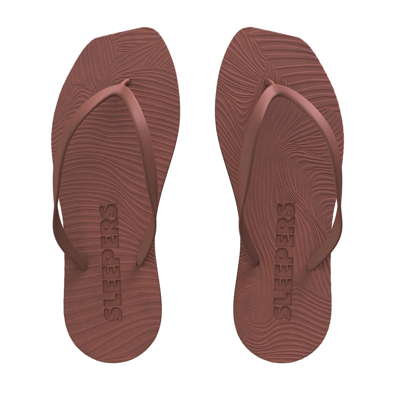Sleepers Tapered Brown flip Flop - Den Lille Ida - sleepers