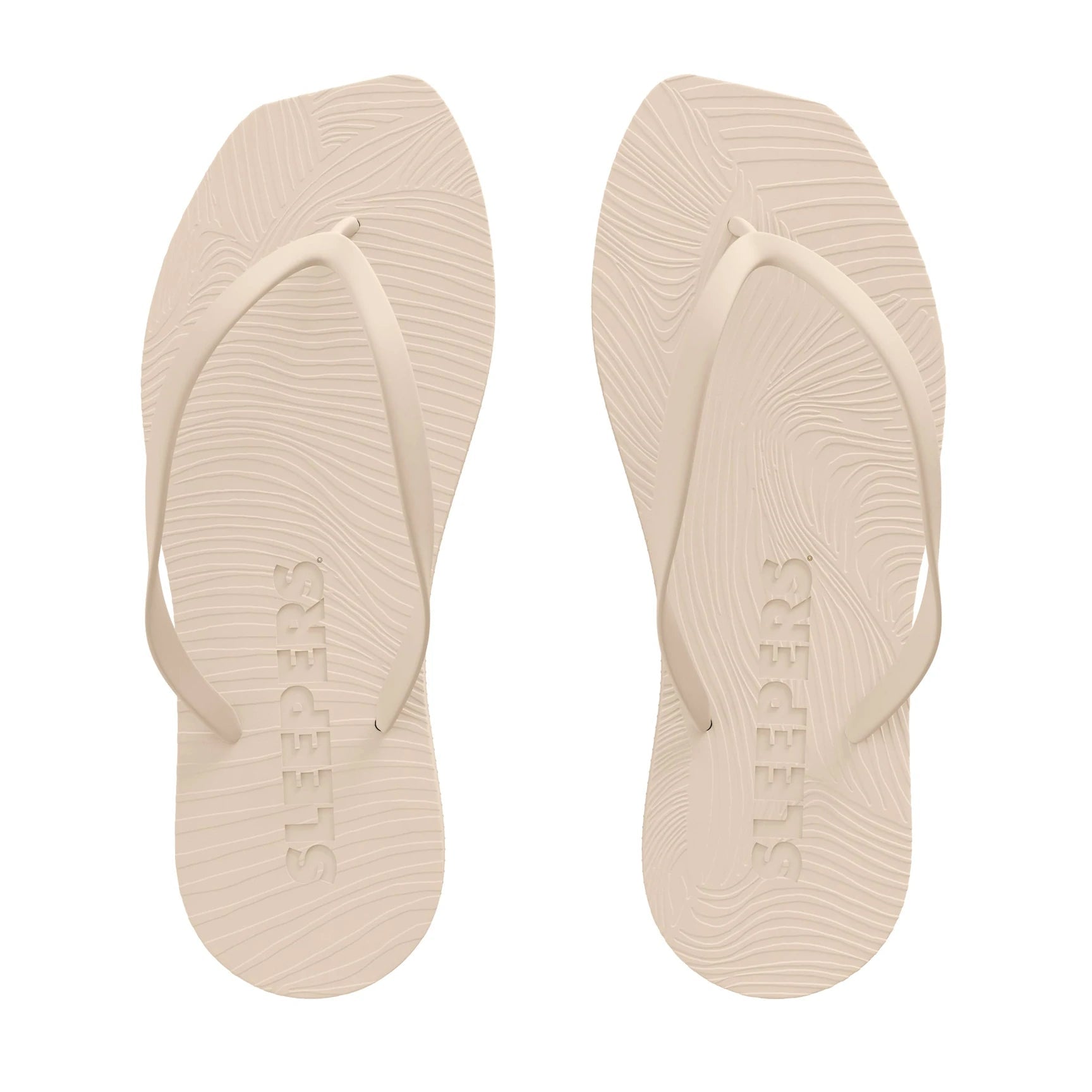 Sleepers Tapered Beige Flip Flop - Den Lille Ida - Sleepers