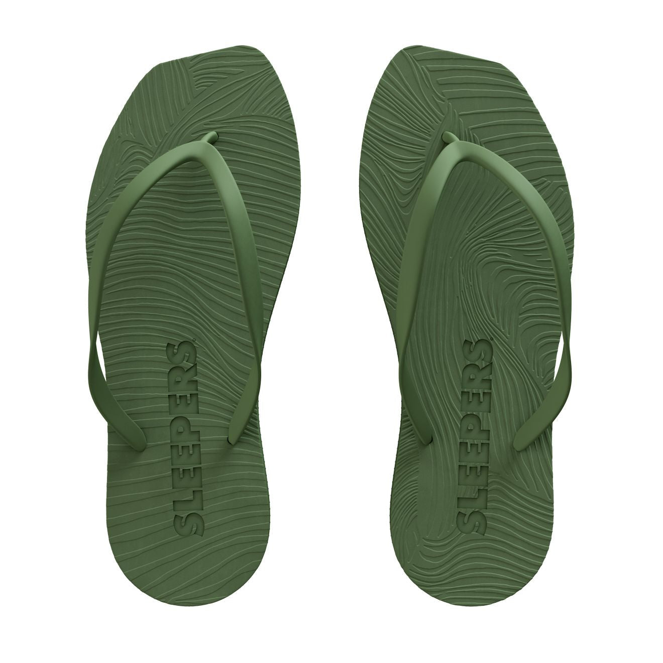 Sleepers Tapered Green Flip Flop - Den Lille Ida - Sleepers