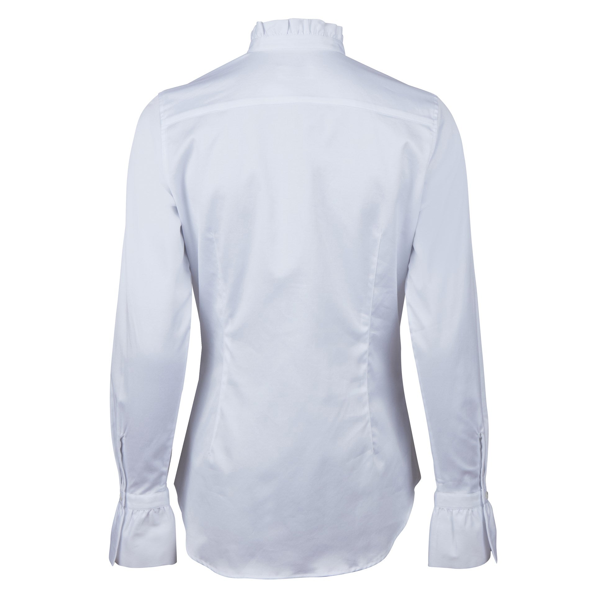 Stenströms Darya White Frill Blouse - Den Lille Ida - Stenströms