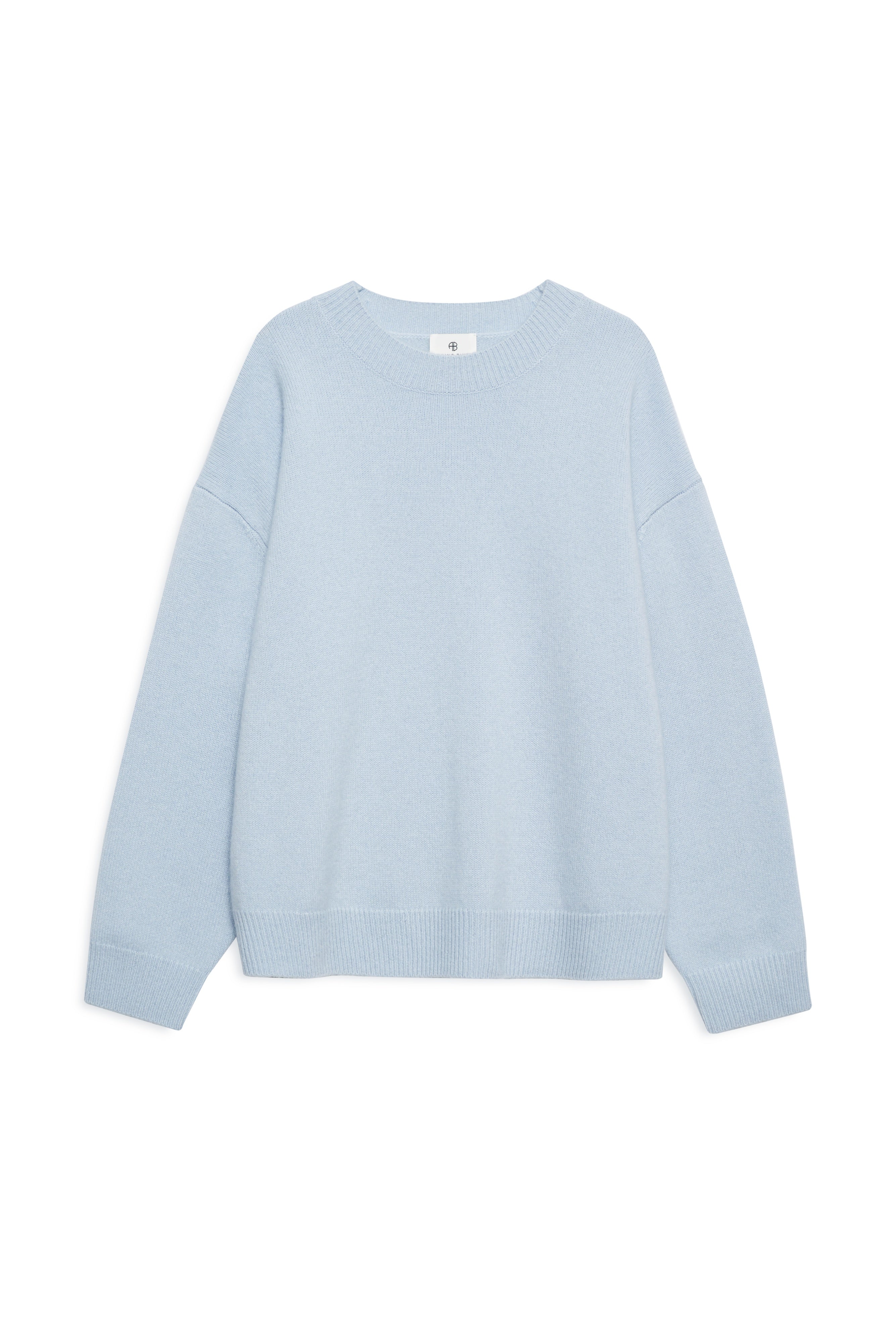 Anine Bing Lee Crew Sweater Pale Blue
