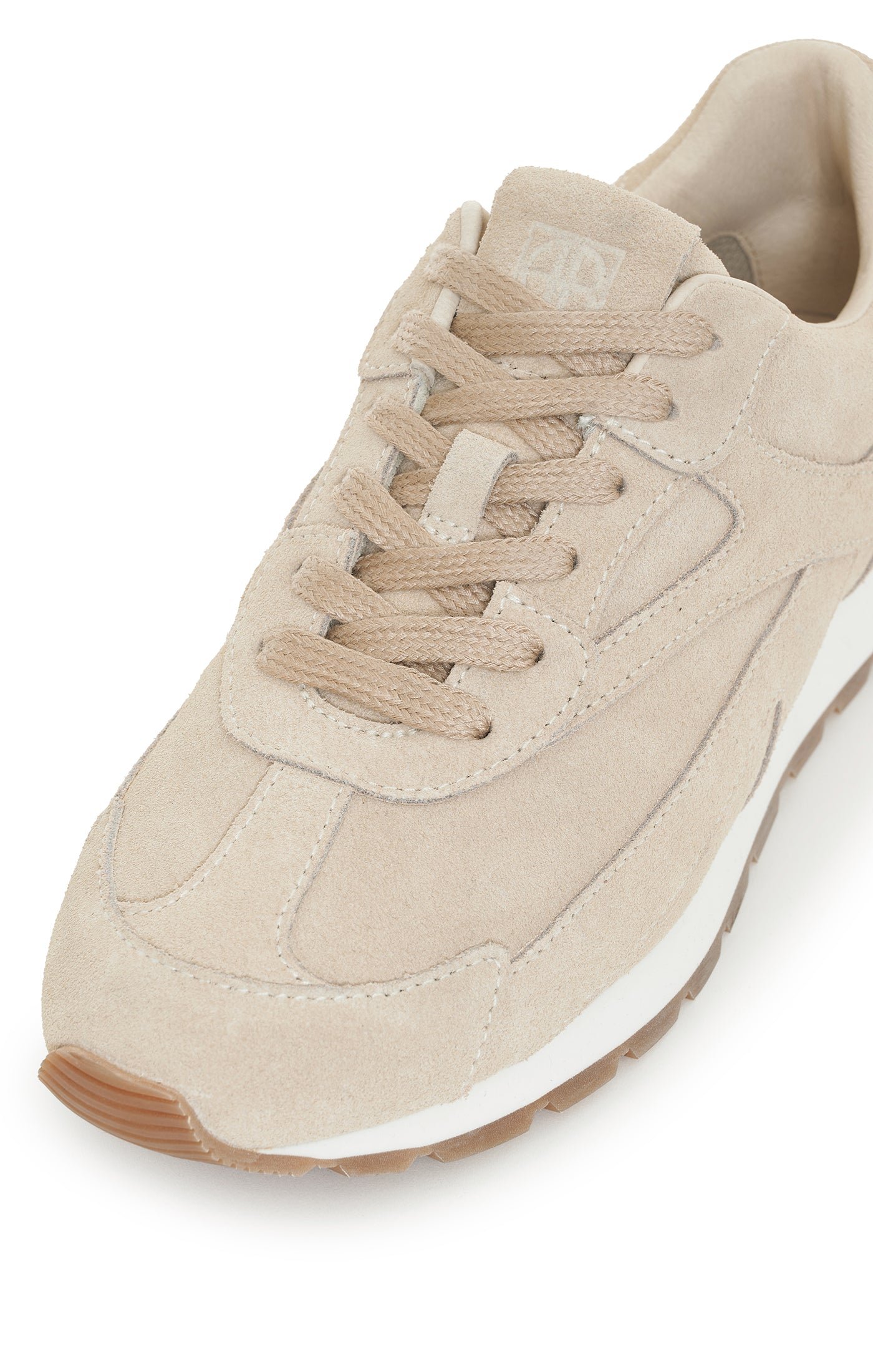Anine Bing Juno Sneakers Sand Suede