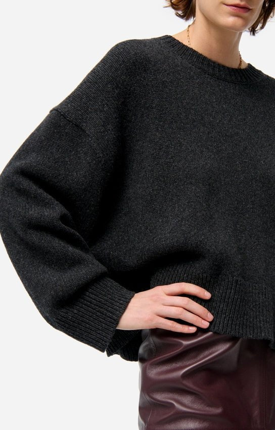 Vanesa Bruno Fortuna Jumper Anthracite - Den Lille Ida - Vanessa Bruno