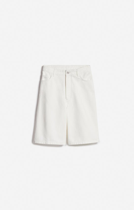 Vanessa Bruno Elouan Bermuda Shorts Cotton Ecru - Den Lille Ida - Vanessa Bruno
