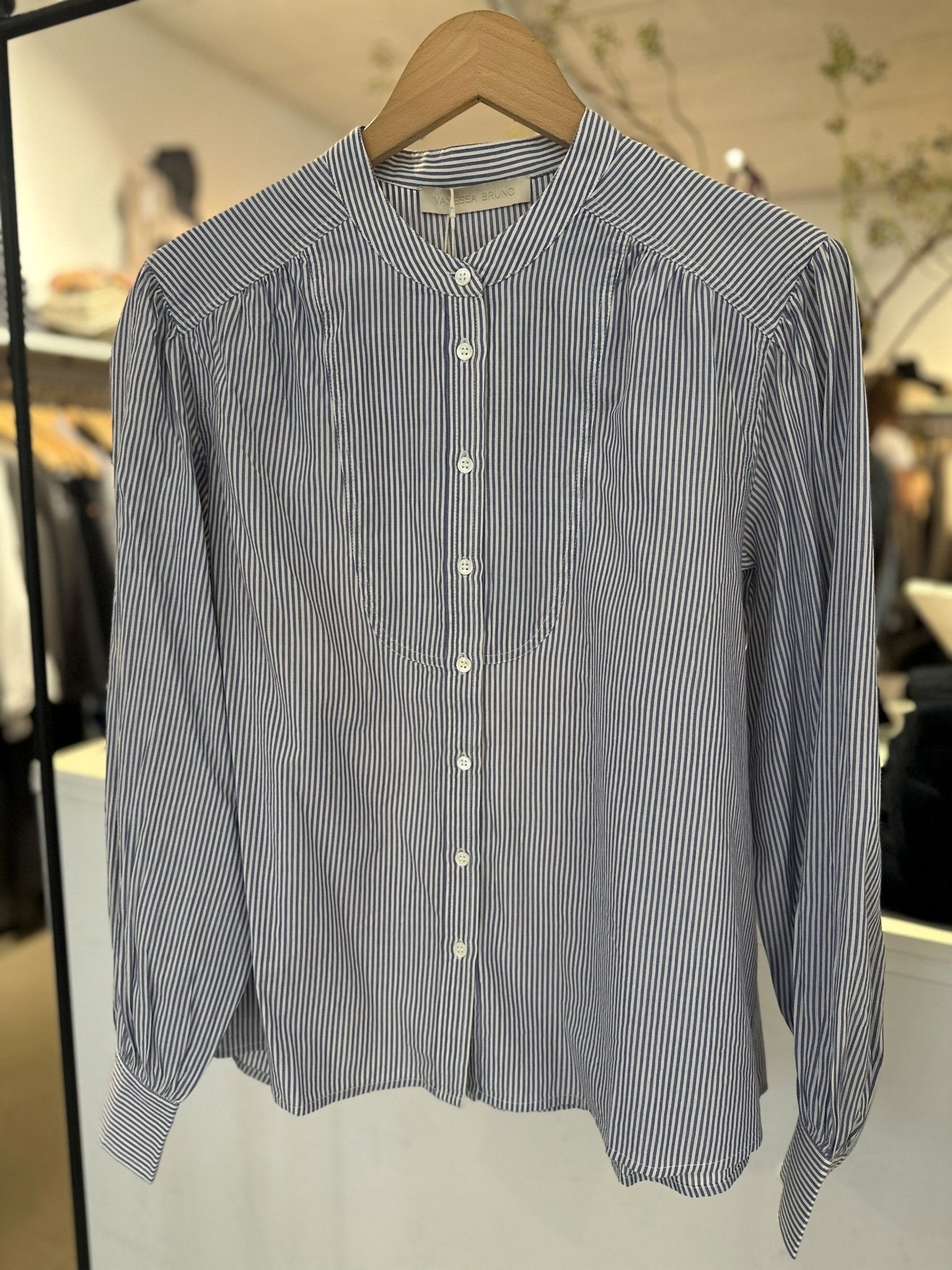 Vanessa Bruno Florisse Blouse Blue - Den Lille Ida - Vanessa Bruno