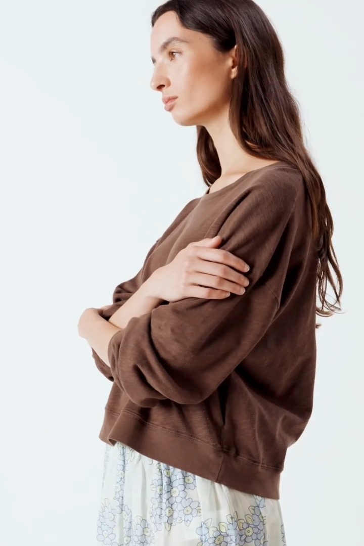 AMERICAN VINTAGE SONOMA T-SHIRT VINTAGE CHESTNUT