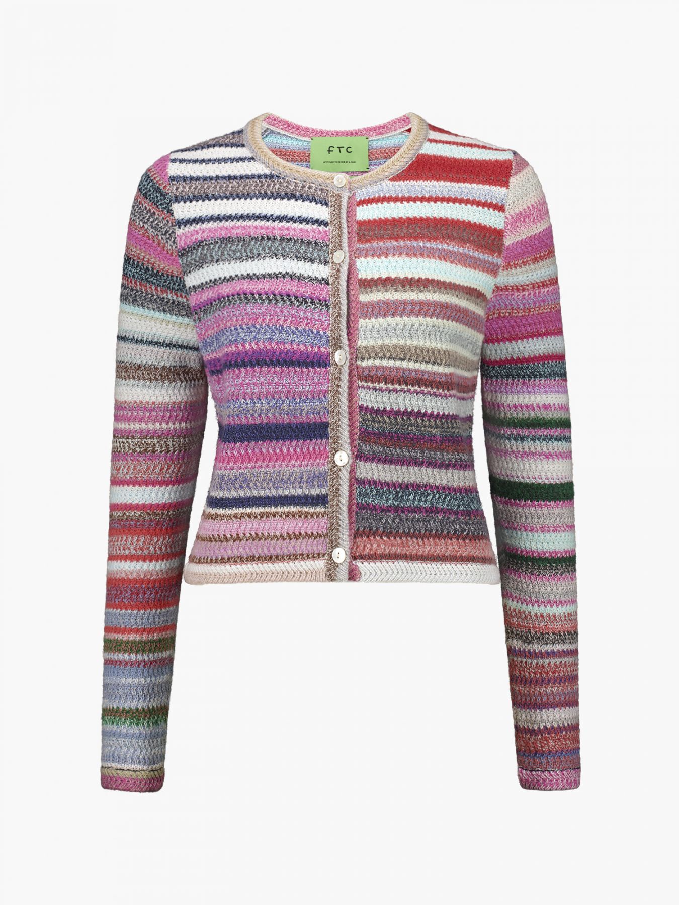 FTC Up Knit Mini-Cardigan
