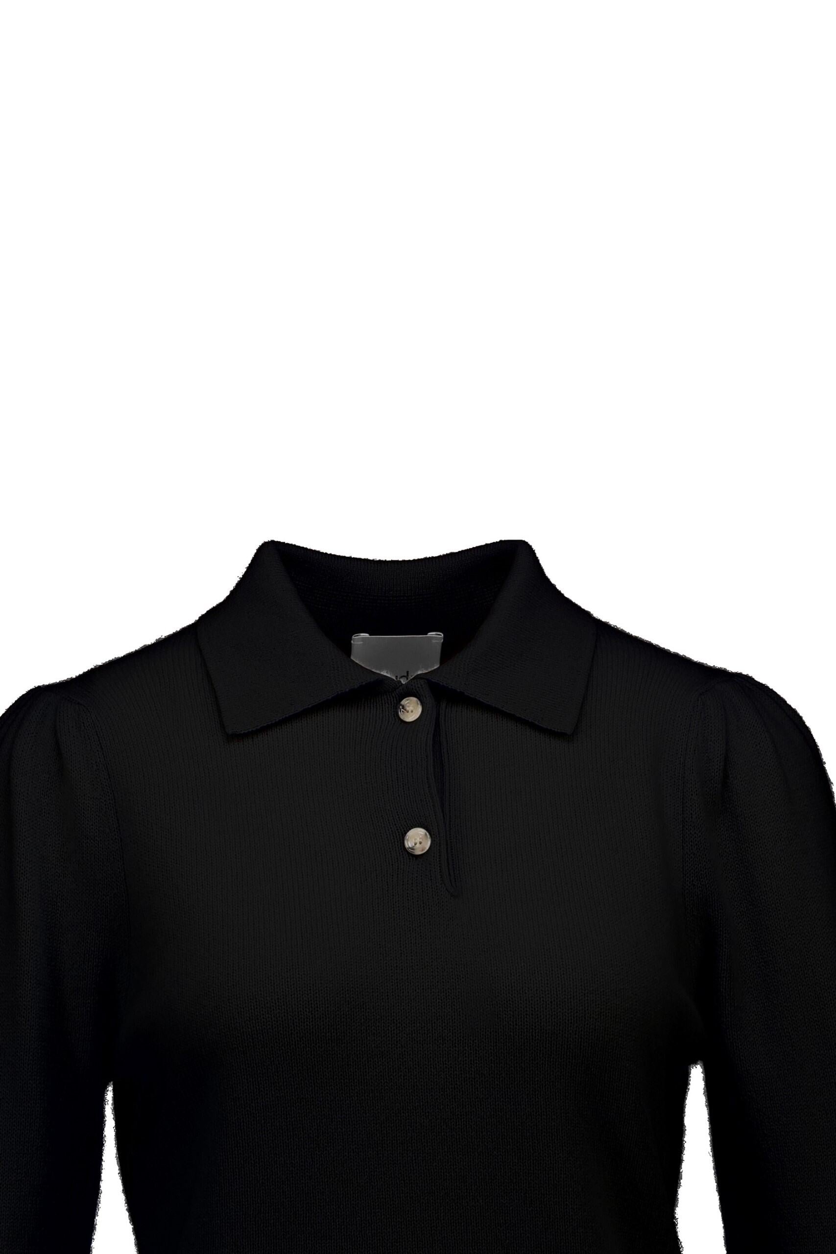 Allude Cashmere Poloneck Black