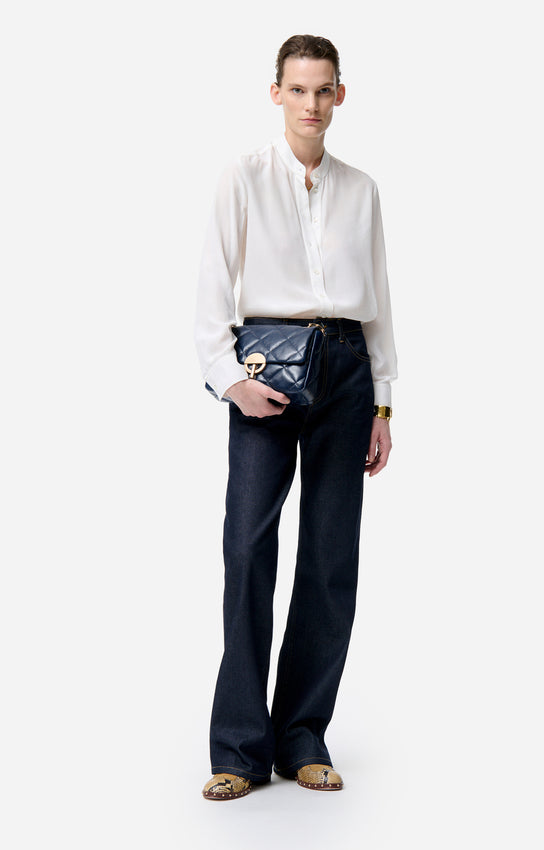 Vanessa Bruno Fable Silk Shirt Ecru