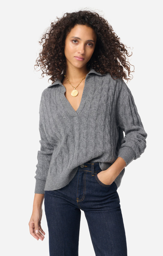 Vanessa Bruno Glenda Sweater Tweed Grey