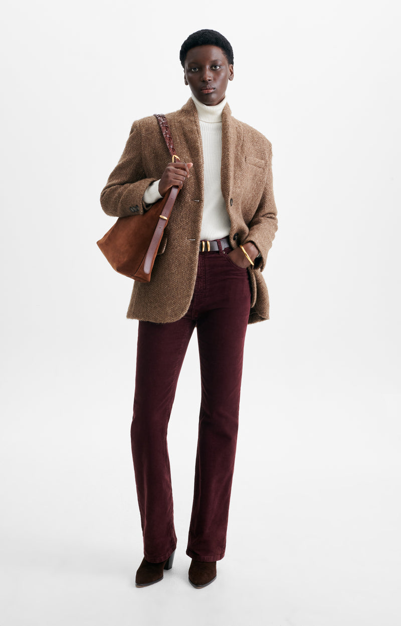 Vanessa Bruno Jovanka Jacket Marron Chine