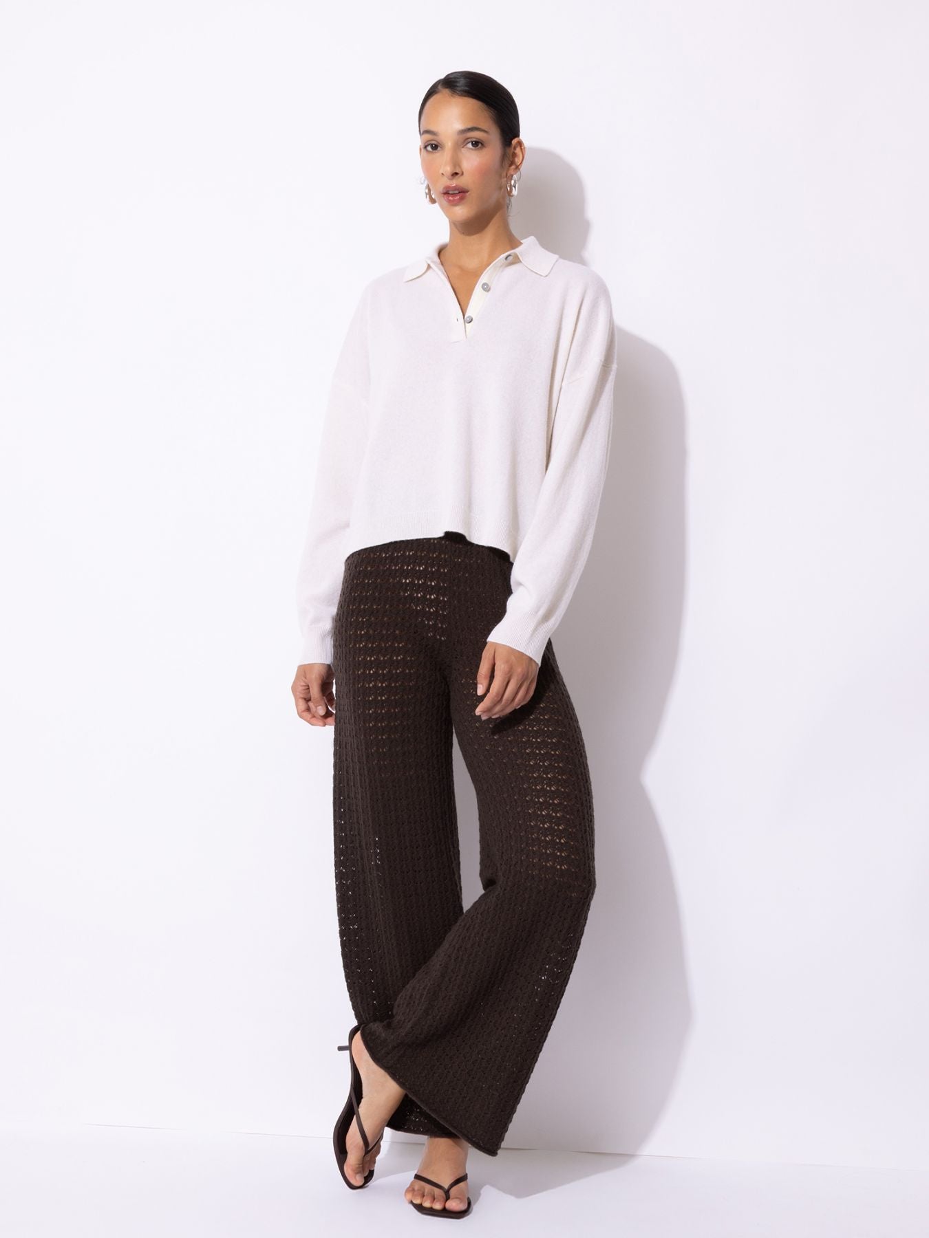 FTC Cashmere Polo Offwhite