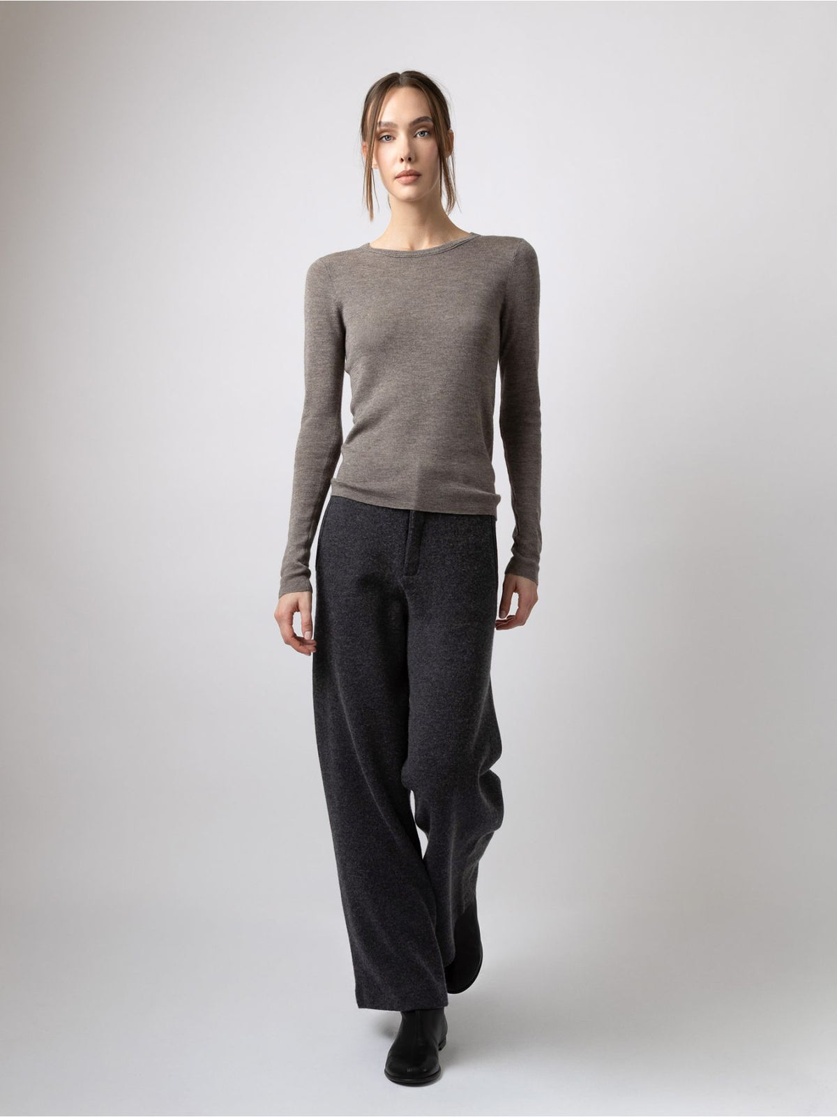 FTC Ribbed Knit Pullover