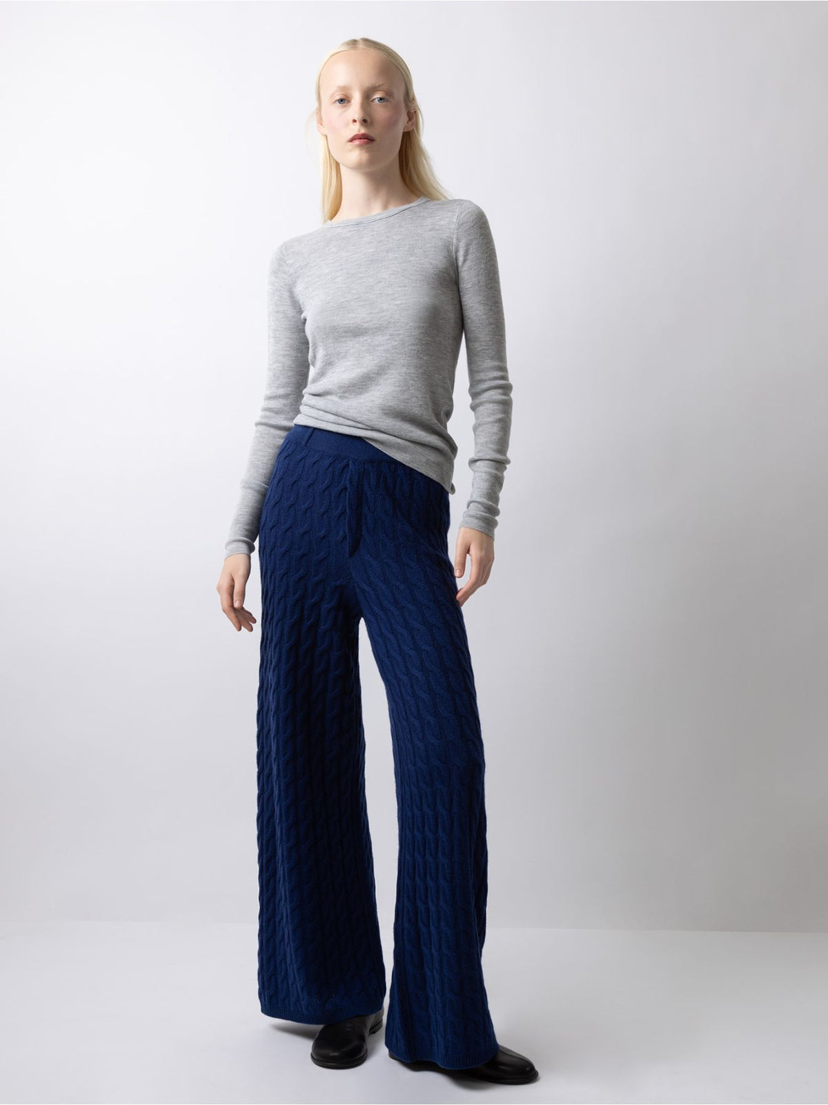 FTC Ribbed Knit Pullover