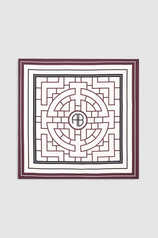 Anine Bing York Scarf Fig