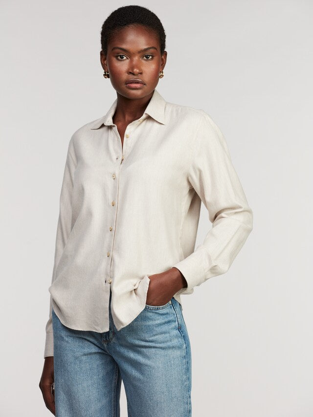 Stenströms Siri Shirt Light Beige