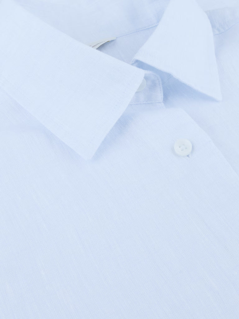Stenströms Siri Linen Shirt Light Blue