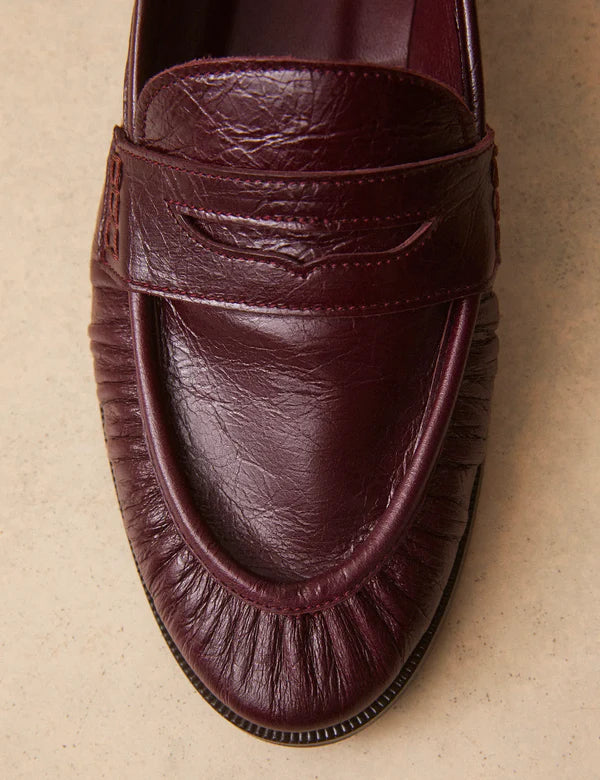 Rivecour Moccasin No 158 Bordeaux