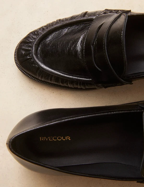 Rivecour Moccasin No 158 Black